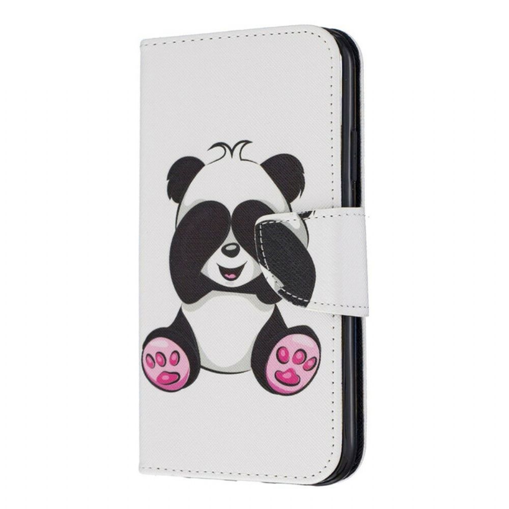 Lederhüllen Für iPhone 11 Panda-spaß