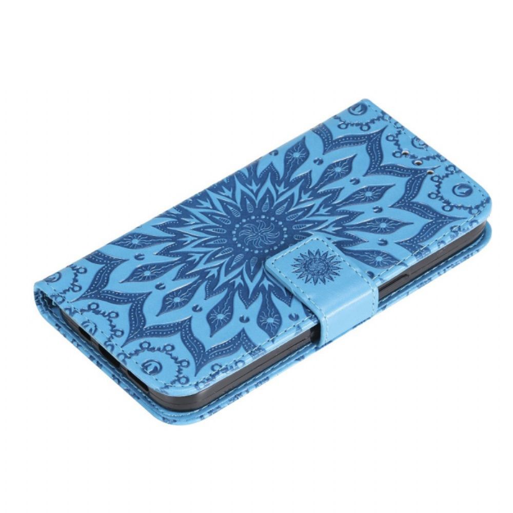 Flip Case Für Samsung Galaxy S22 Ultra 5G Sonnenblume