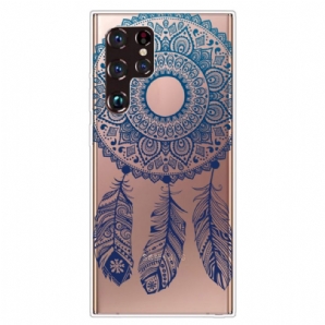 Hülle Für Samsung Galaxy S22 Ultra 5G Einzelnes Blumen-mandala