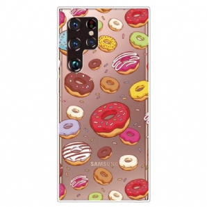 Hülle Für Samsung Galaxy S22 Ultra 5G Liebe Donuts