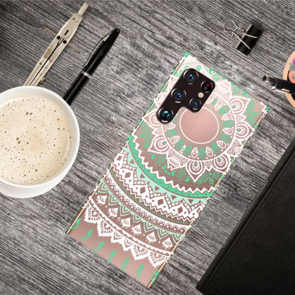 Hülle Für Samsung Galaxy S22 Ultra 5G Stylisches Mandala