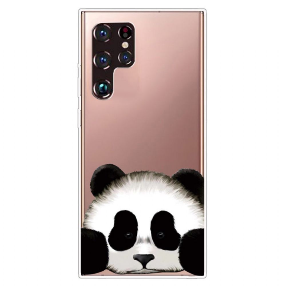 Hülle Für Samsung Galaxy S22 Ultra 5G Transparenter Panda