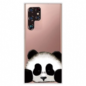 Hülle Für Samsung Galaxy S22 Ultra 5G Transparenter Panda