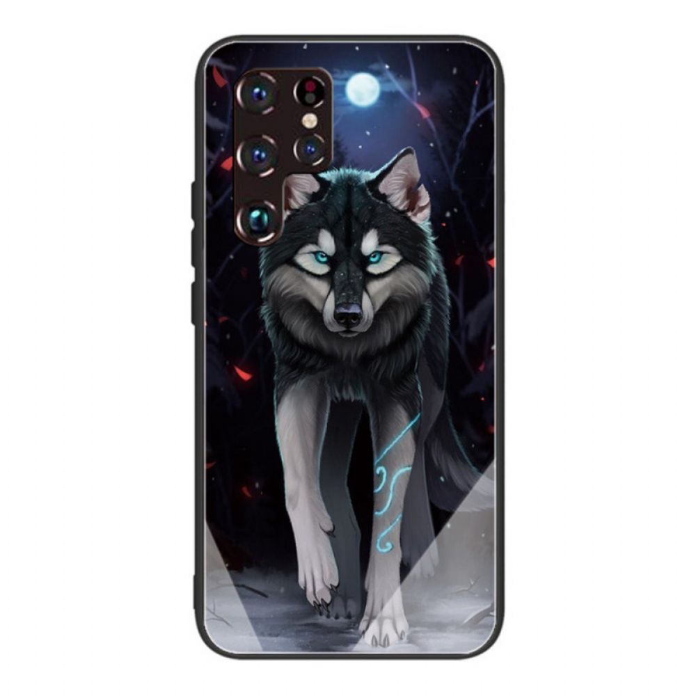 Hülle Für Samsung Galaxy S22 Ultra 5G Wolf