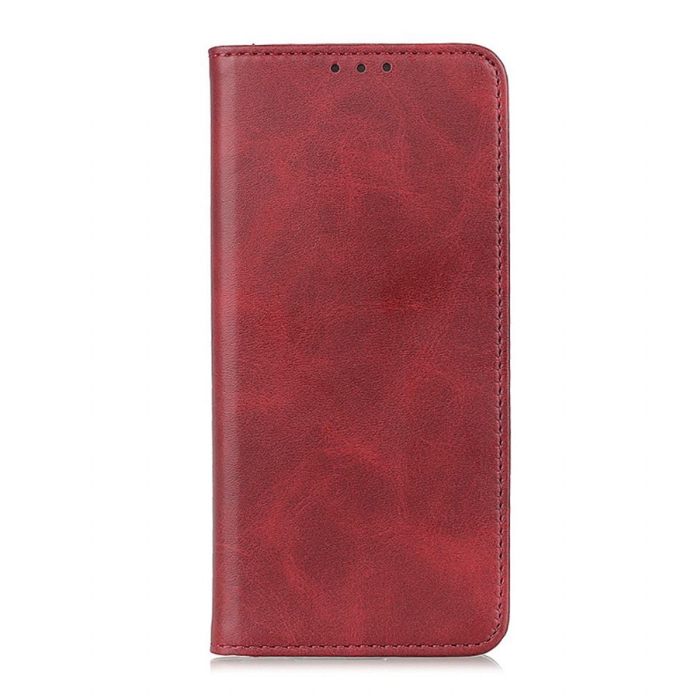 Schutzhülle Für Samsung Galaxy S22 Ultra 5G Flip Case Elegance Spaltleder