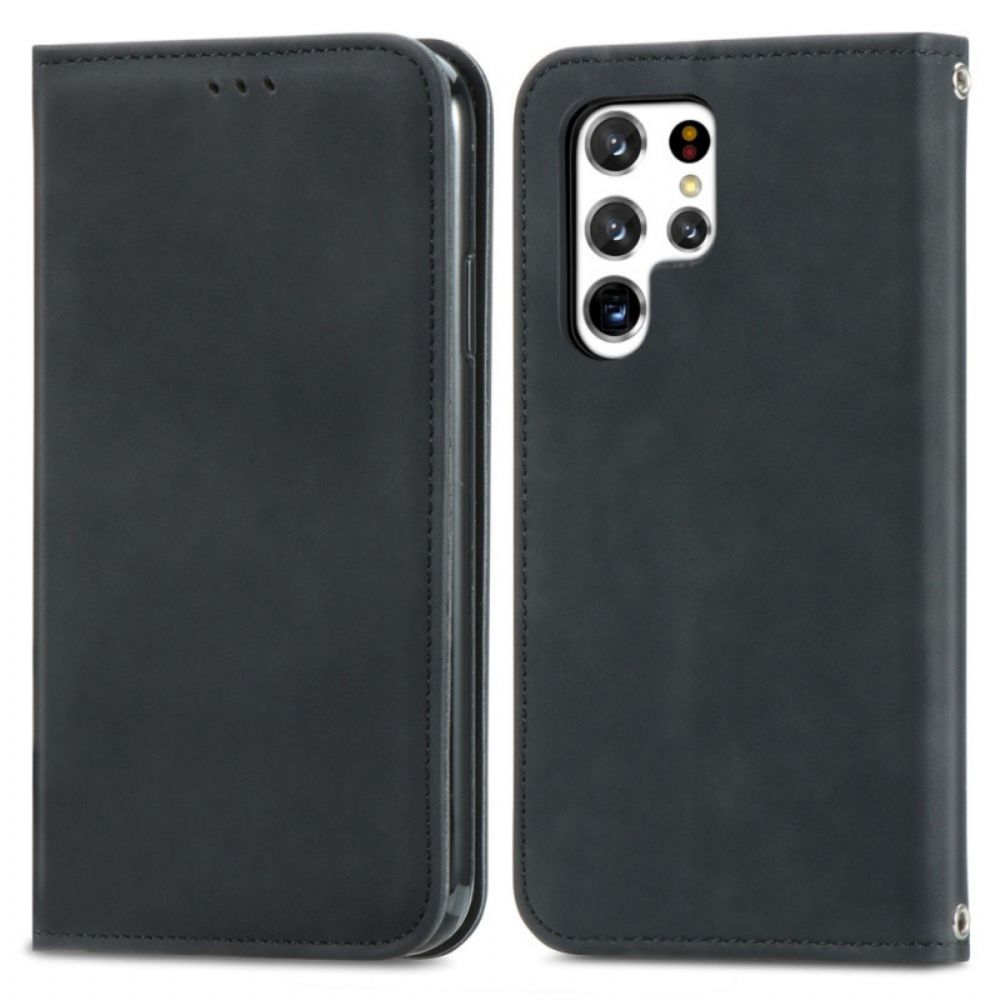 Schutzhülle Für Samsung Galaxy S22 Ultra 5G Flip Case Skin-touch-design