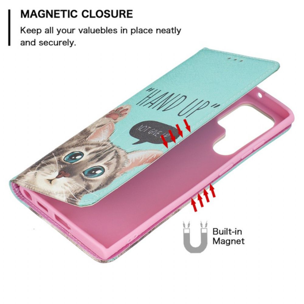 Schutzhülle Für Samsung Galaxy S22 Ultra 5G Flip Case Übergabe