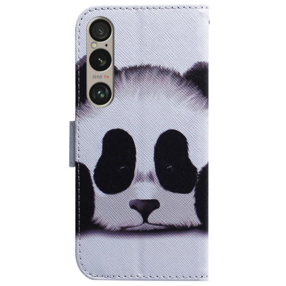 Lederhüllen Sony Xperia 1 Vi Panda