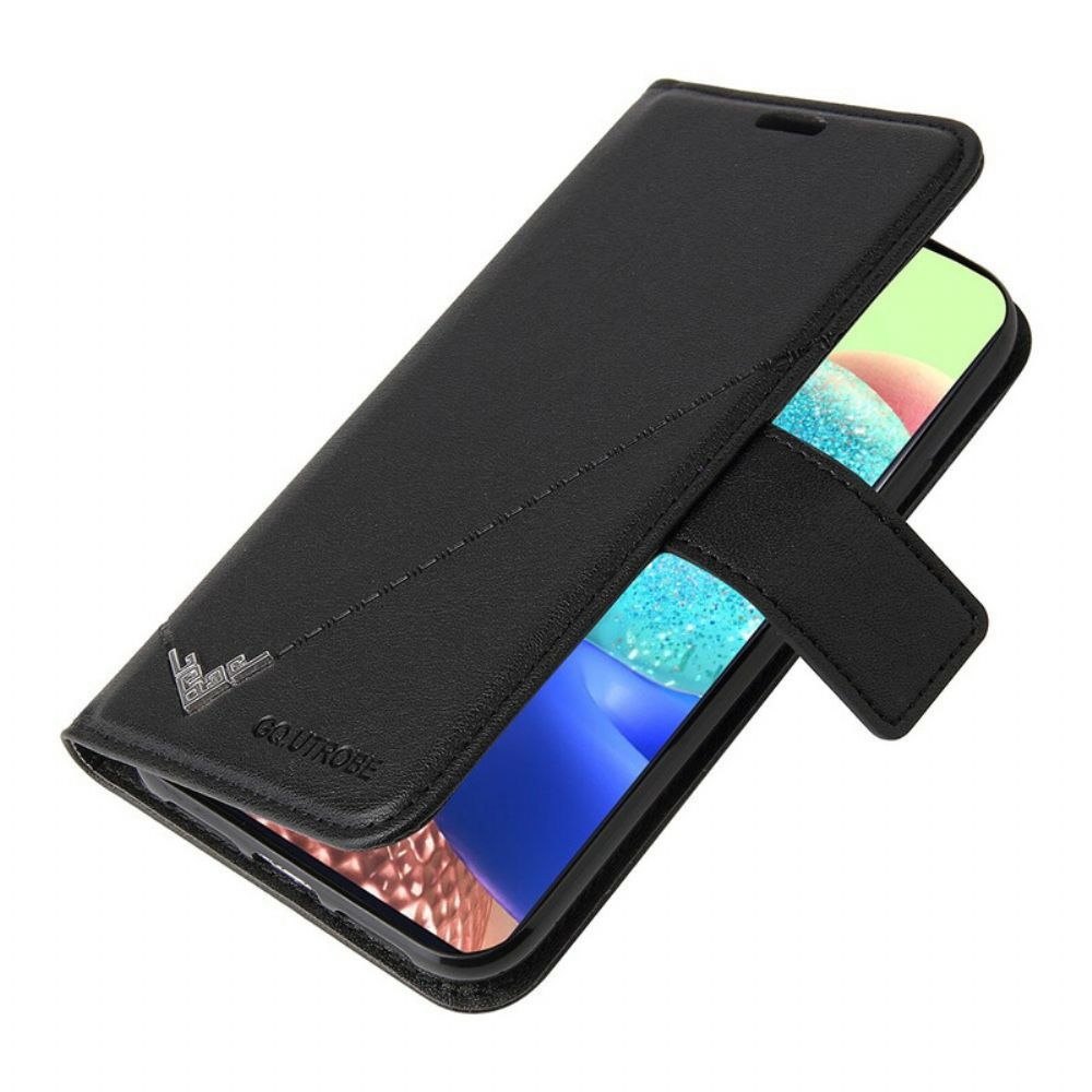 Flip Case Für Samsung Galaxy M51 Kunstleder Gq.utrobe