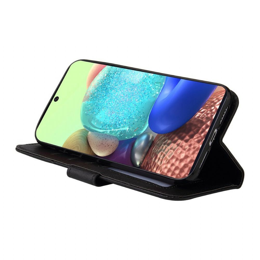 Flip Case Für Samsung Galaxy M51 Kunstleder Gq.utrobe