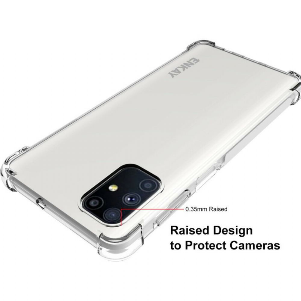 Handyhülle Für Samsung Galaxy M51 Transparenter Enkay