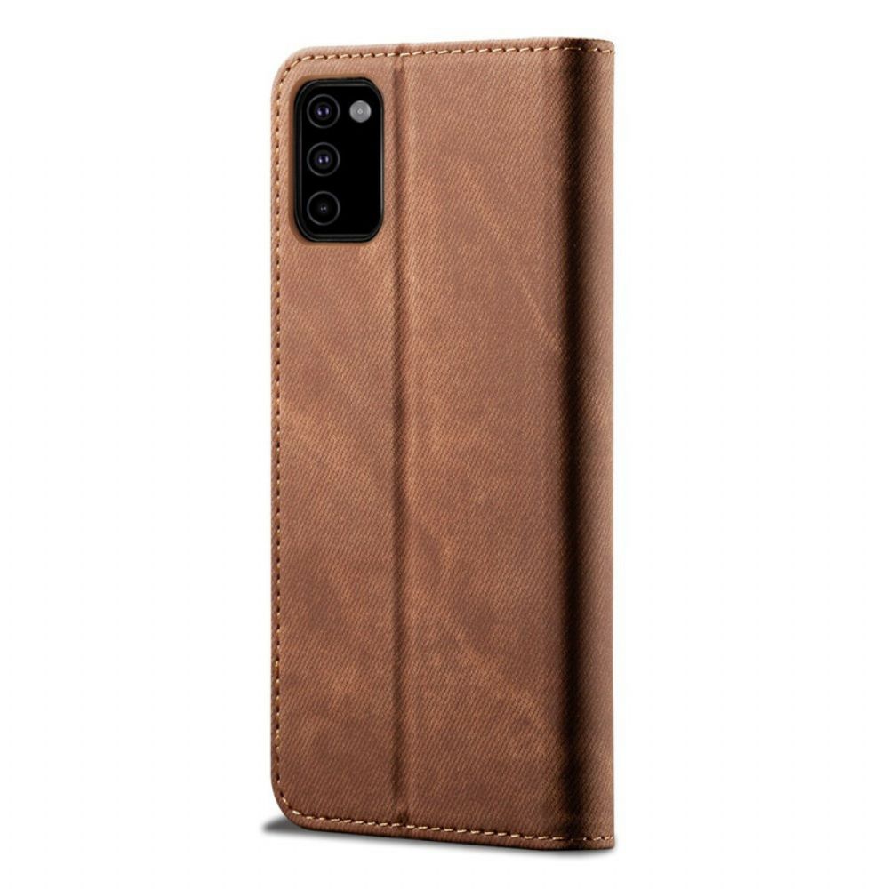 Schutzhülle Für Samsung Galaxy M51 Flip Case Jeansstoff