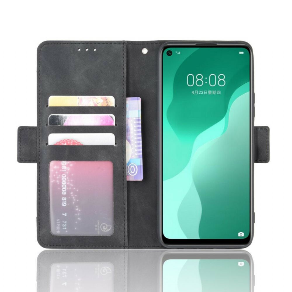 Flip Case Für Huawei P40 Lite 5G Erstklassige Multi-map