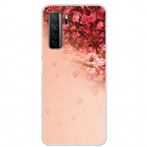 Handyhülle Für Huawei P40 Lite 5G Transparenter Romantikbaum