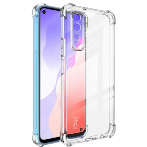 Hülle Für Huawei P40 Lite 5G Transparentes Seidiges Imak