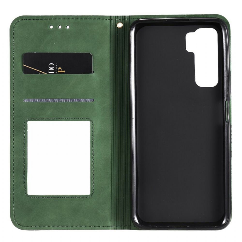 Schutzhülle Für Huawei P40 Lite 5G Flip Case Sterndruck