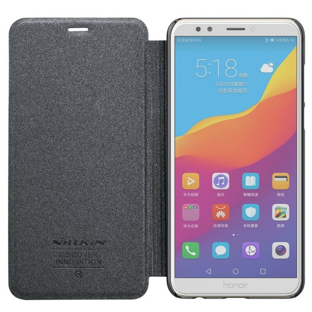 Schutzhülle Für Huawei Y7 2018 / Honor 7C Flip Case Nillkin