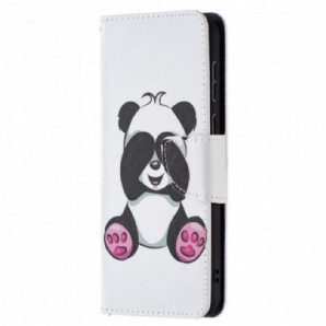 Flip Case Für Huawei P50 Panda Auf Bambus