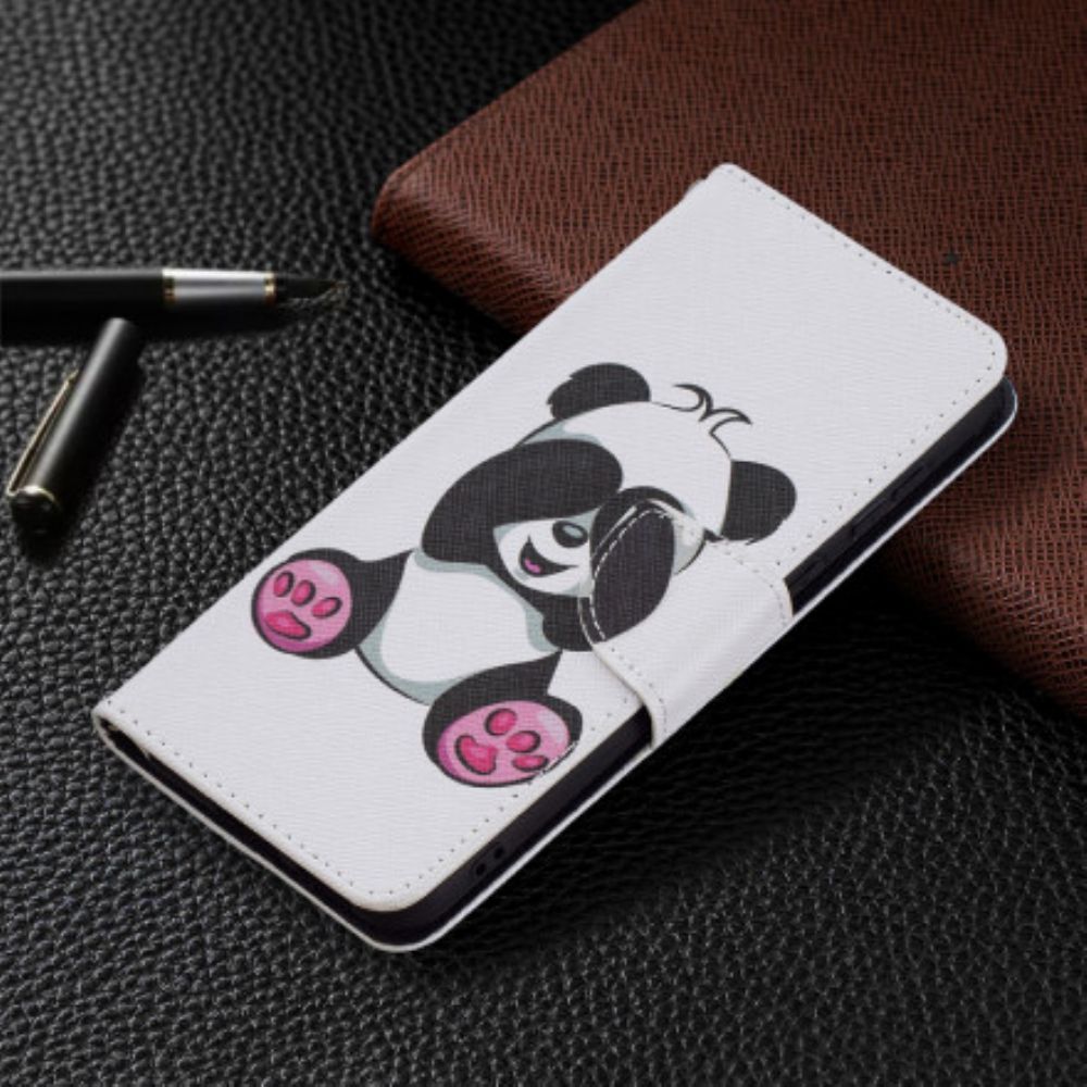 Flip Case Für Huawei P50 Panda Auf Bambus