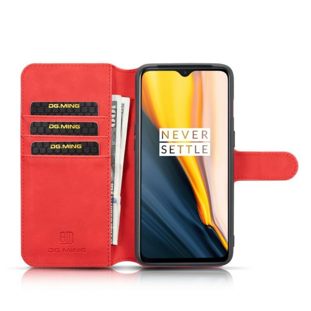 Flip Case Für OnePlus 7 Dg. Ming-retro