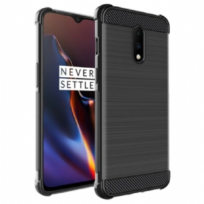 Handyhülle Für OnePlus 7 Imak Gebürstete Kohlefaser