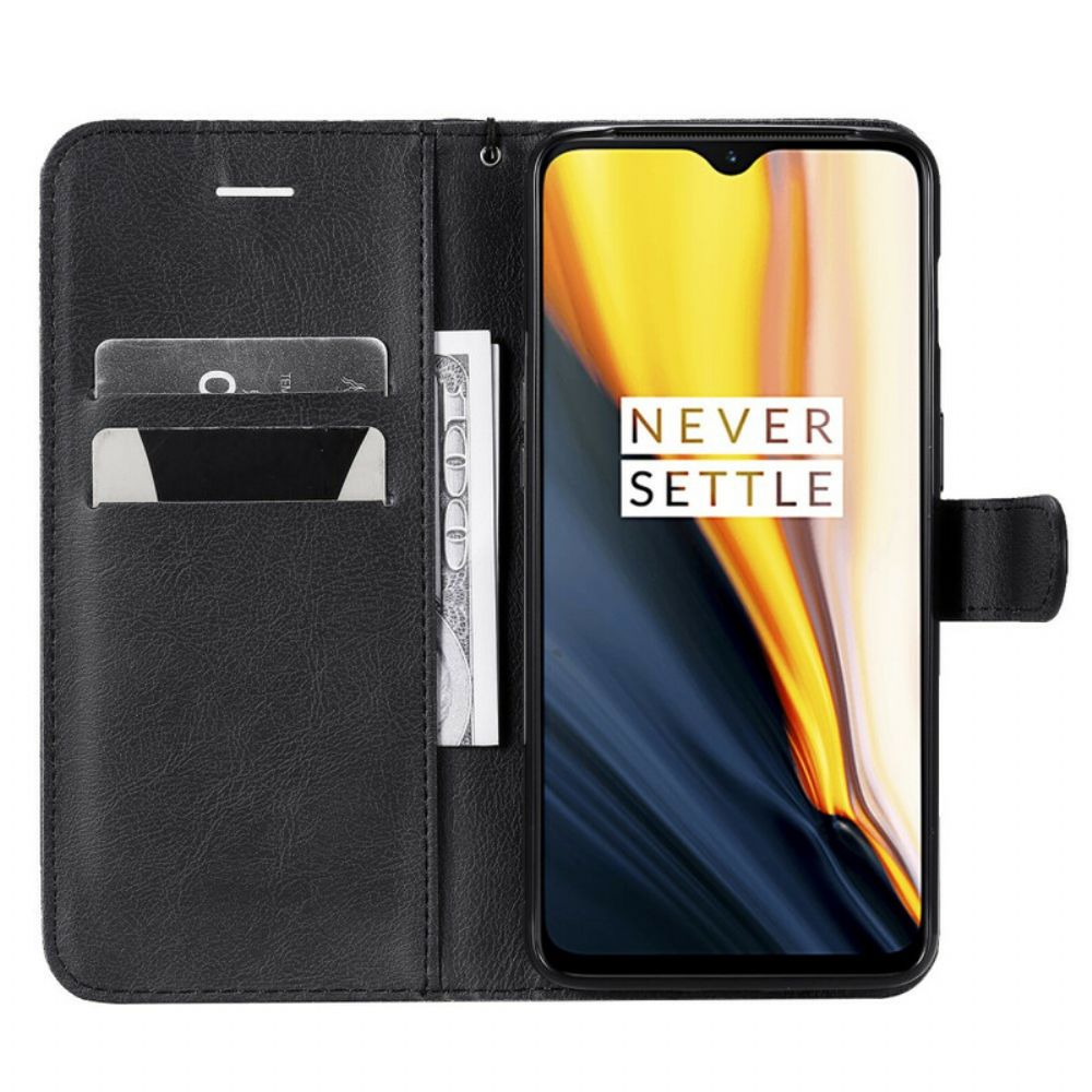 Lederhüllen Für OnePlus 7 Mit Kordel Armband Lederoptik