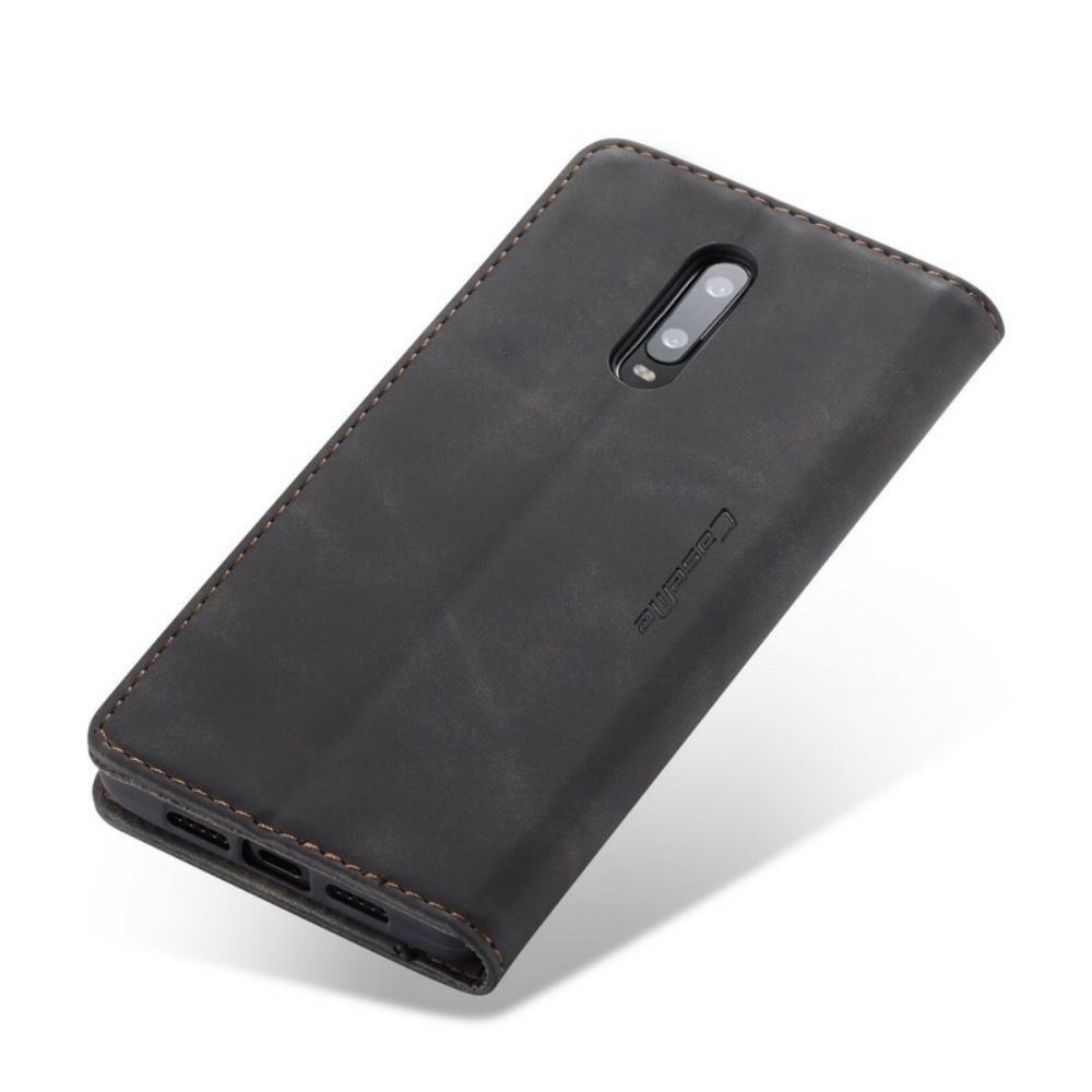 Schutzhülle Für OnePlus 7 Flip Case Caseme Kunstleder