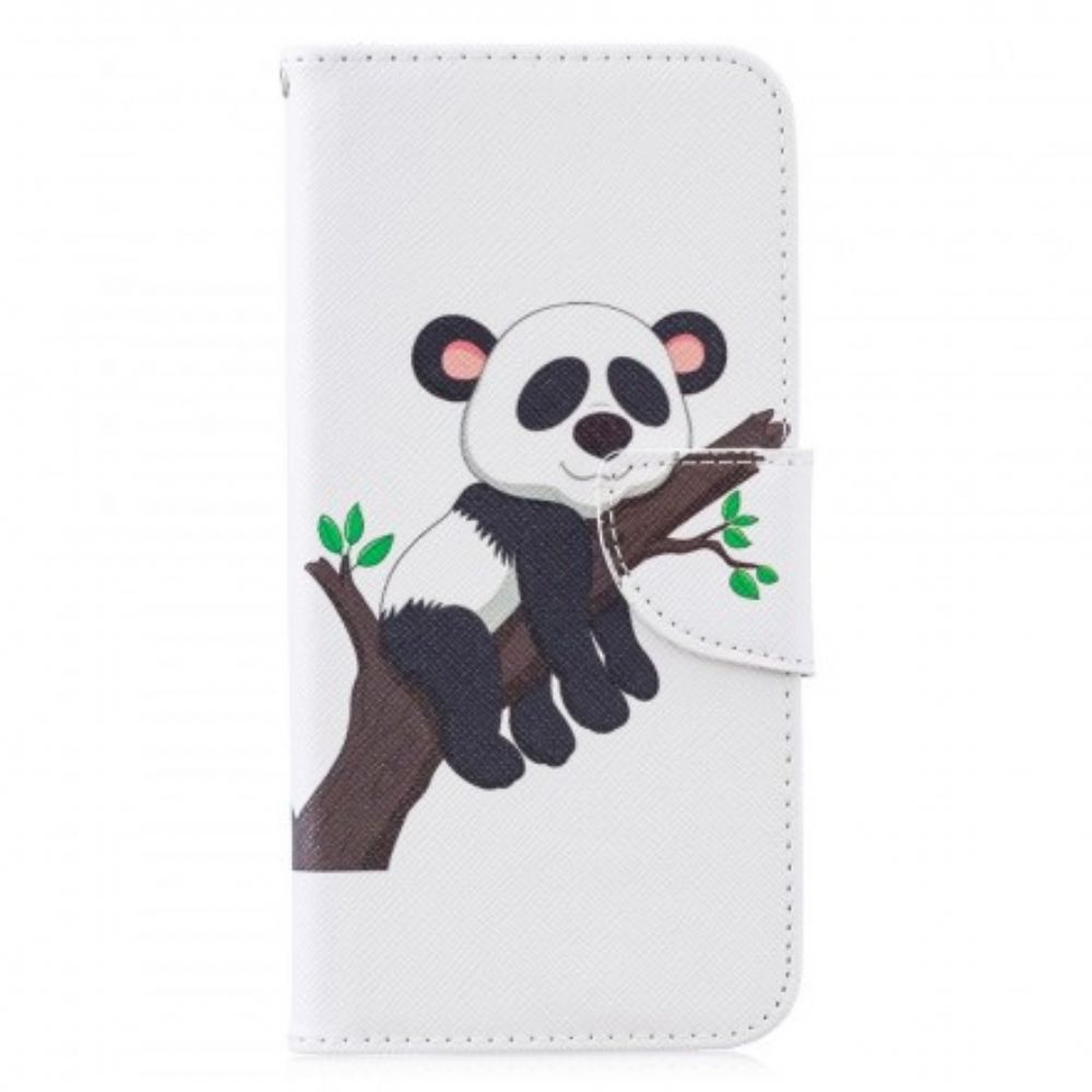 Flip Case Für Huawei P30 Lite Fauler Panda