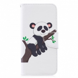 Flip Case Für Huawei P30 Lite Fauler Panda