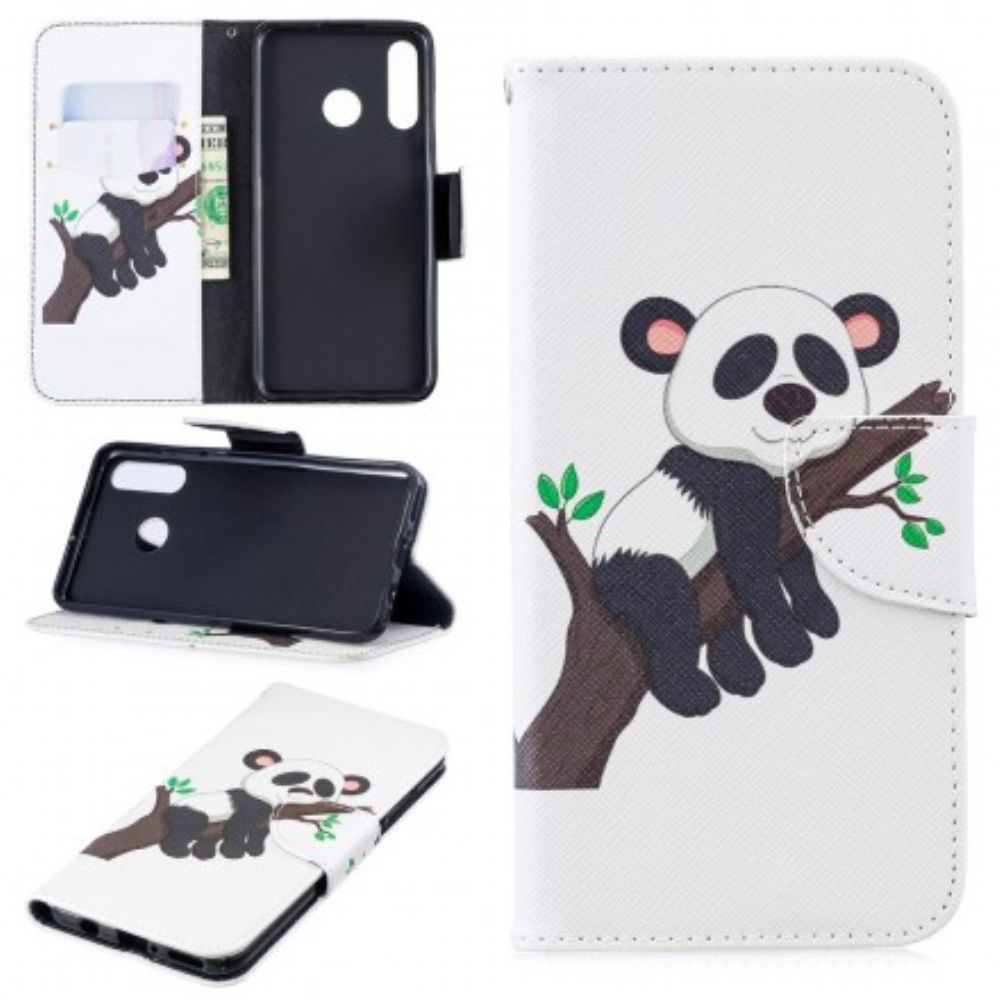 Flip Case Für Huawei P30 Lite Fauler Panda