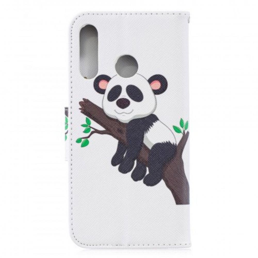 Flip Case Für Huawei P30 Lite Fauler Panda