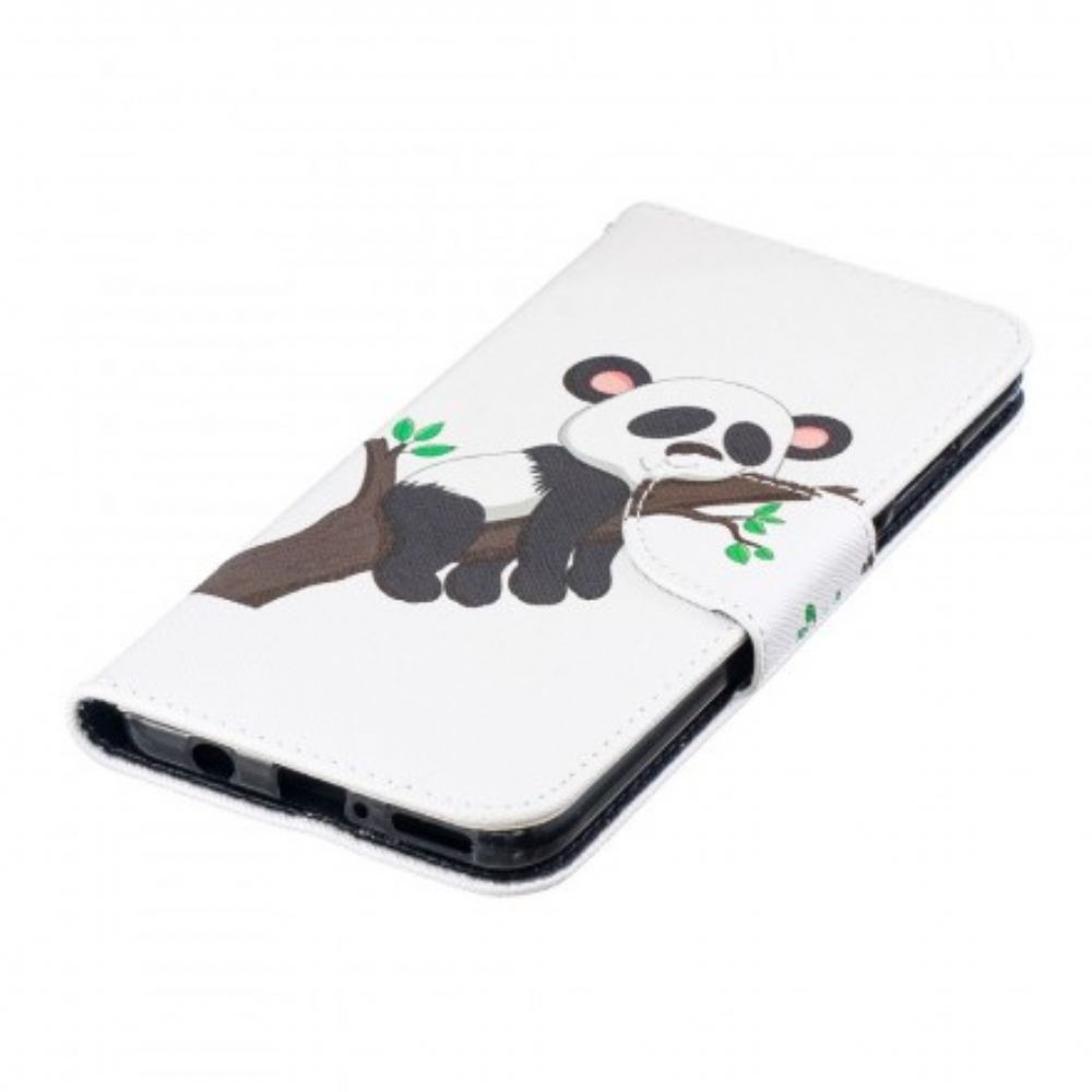 Flip Case Für Huawei P30 Lite Fauler Panda