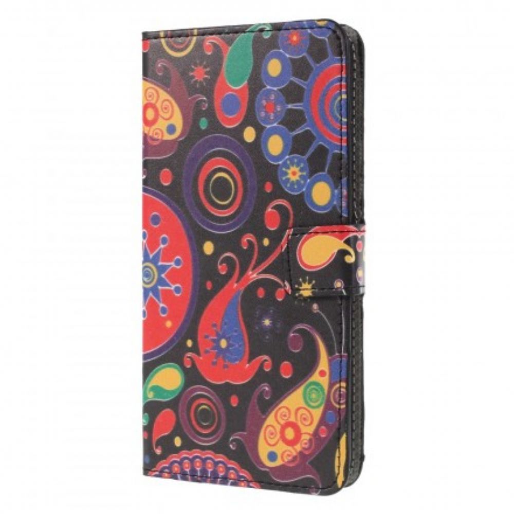 Flip Case Für Huawei P30 Lite Galaxy-design