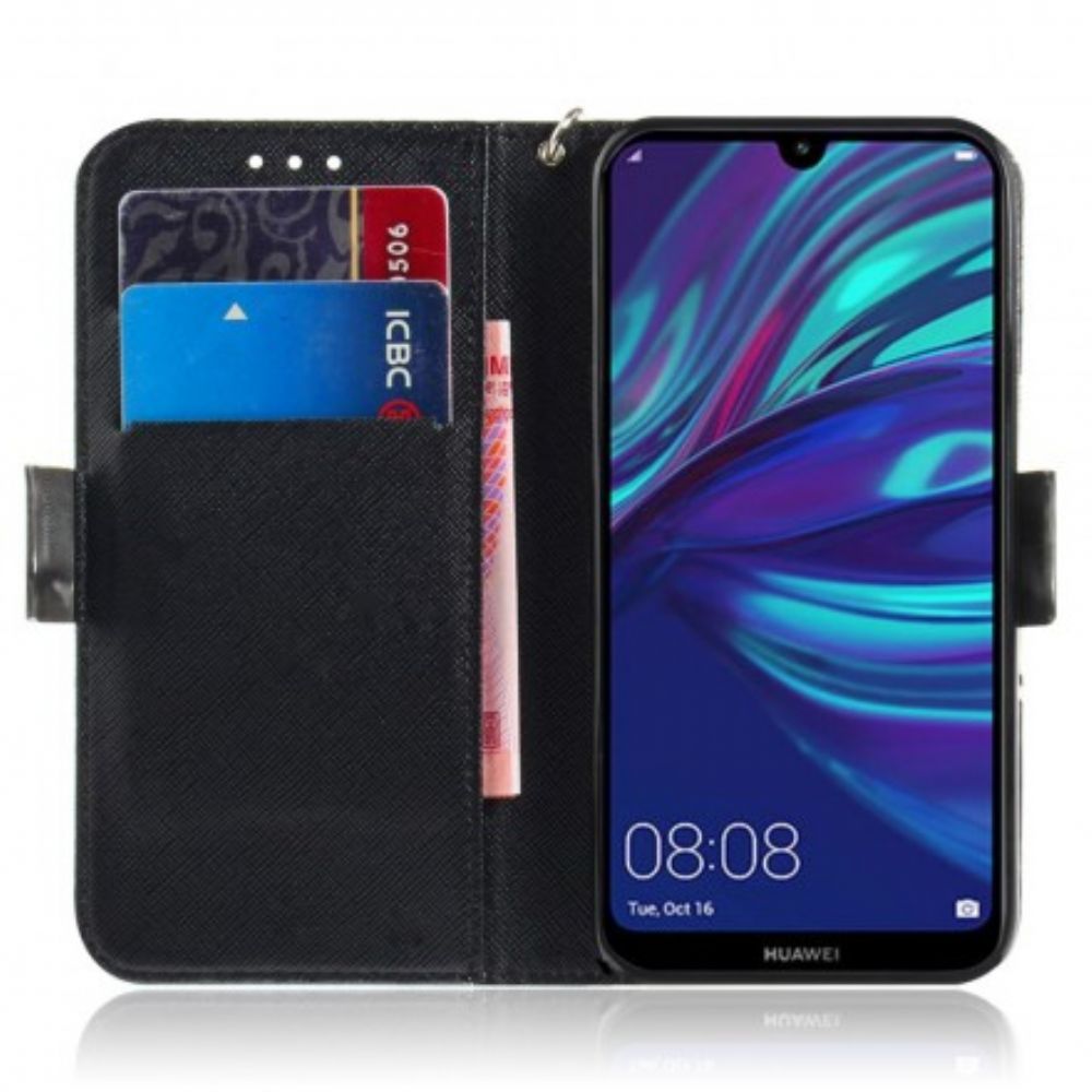 Flip Case Für Huawei P30 Lite Mit Kordel Tanga-safaritiere