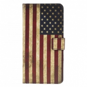 Flip Case Für Huawei P30 Lite Usa-flagge