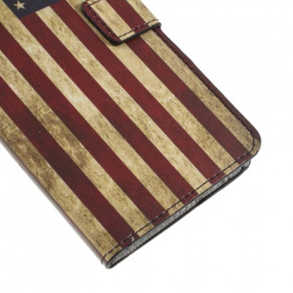 Flip Case Für Huawei P30 Lite Usa-flagge