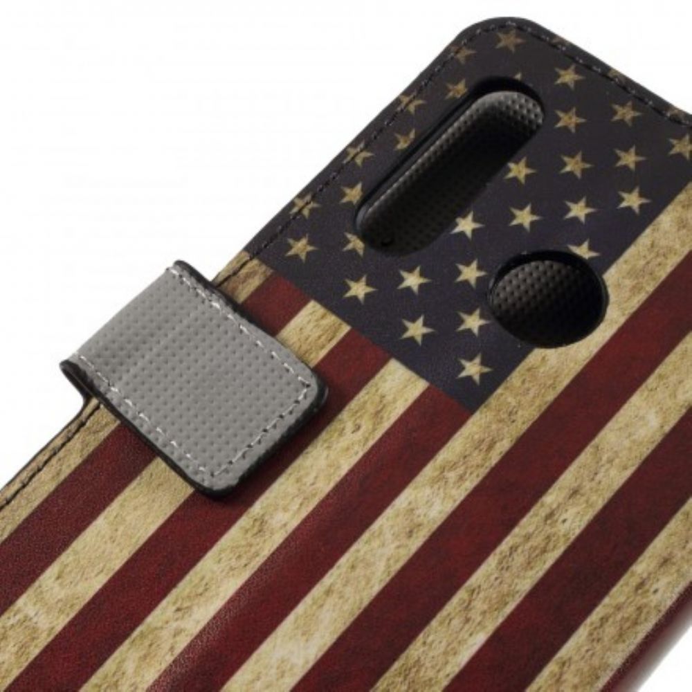 Flip Case Für Huawei P30 Lite Usa-flagge