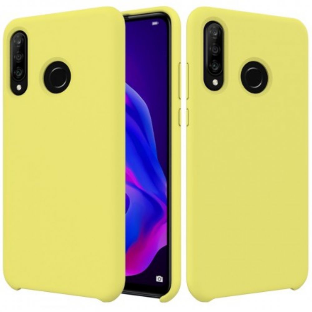 Hülle Für Huawei P30 Lite Silikonflüssigkeit