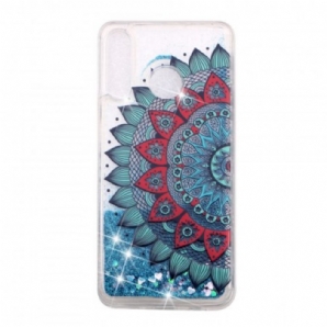 Hülle Für Huawei P30 Lite Transparente Mandala-glitter