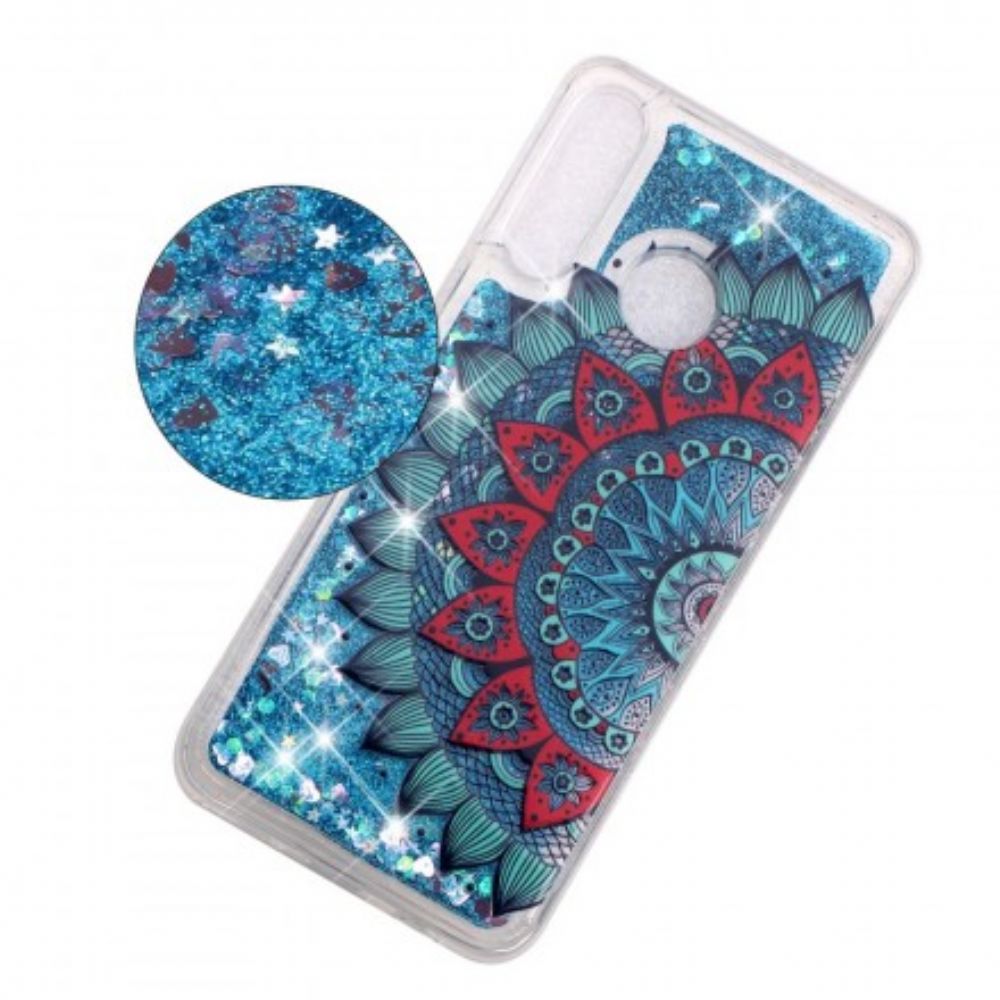 Hülle Für Huawei P30 Lite Transparente Mandala-glitter