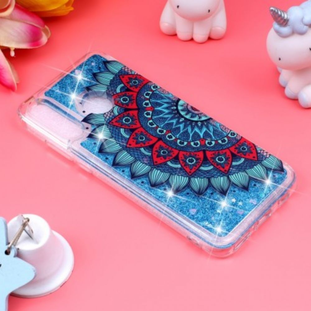 Hülle Für Huawei P30 Lite Transparente Mandala-glitter