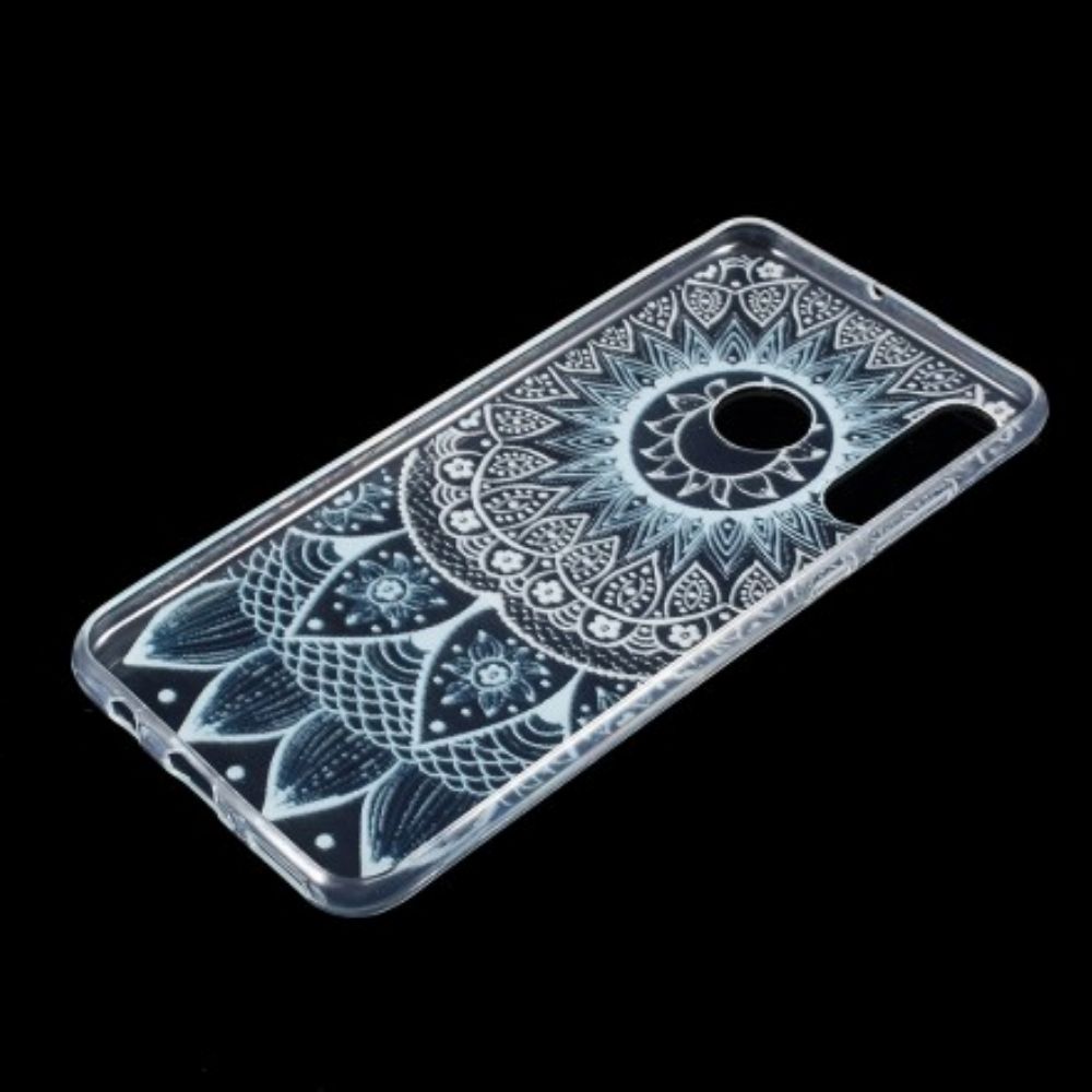 Hülle Für Huawei P30 Lite Transparentes Farbiges Mandala