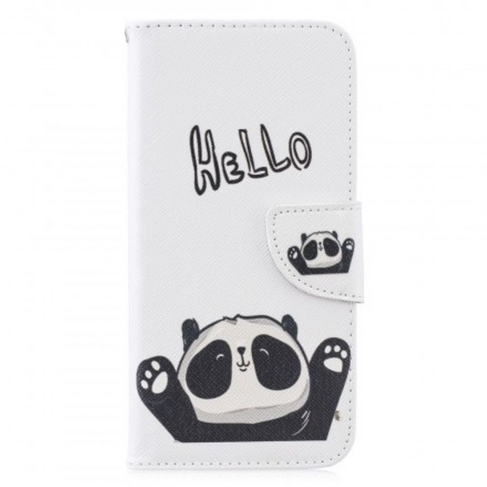 Lederhüllen Für Huawei P30 Lite Hallo Panda