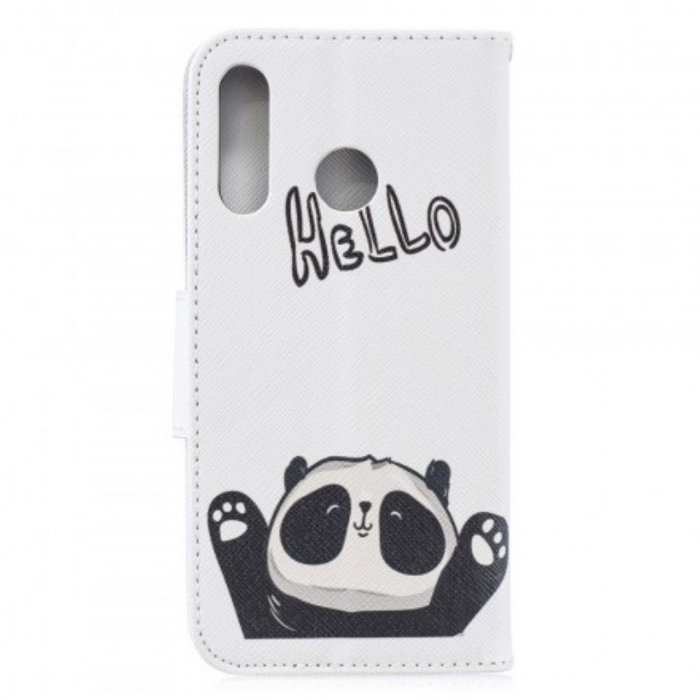 Lederhüllen Für Huawei P30 Lite Hallo Panda