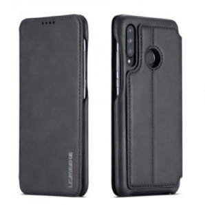 Schutzhülle Für Huawei P30 Lite Flip Case Lc.imeeke Ledereffekt