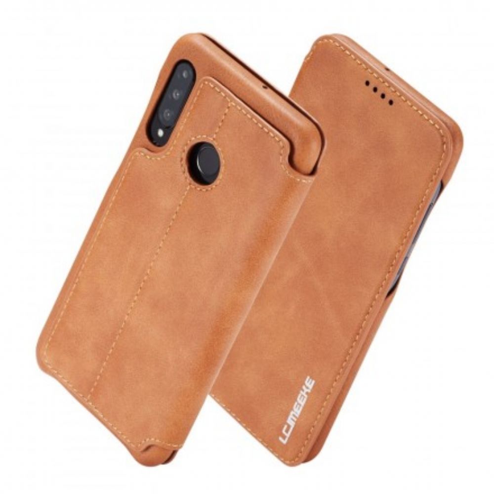 Schutzhülle Für Huawei P30 Lite Flip Case Lc.imeeke Ledereffekt