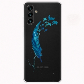 Handyhülle Für Samsung Galaxy A13 5G / A04s Schöne Feder