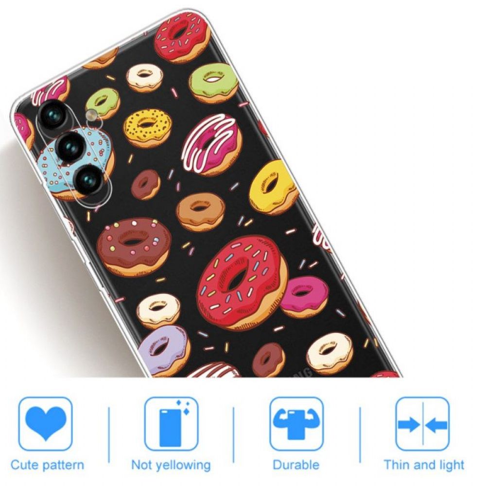 Hülle Für Samsung Galaxy A13 5G / A04s Ich Liebe Donuts