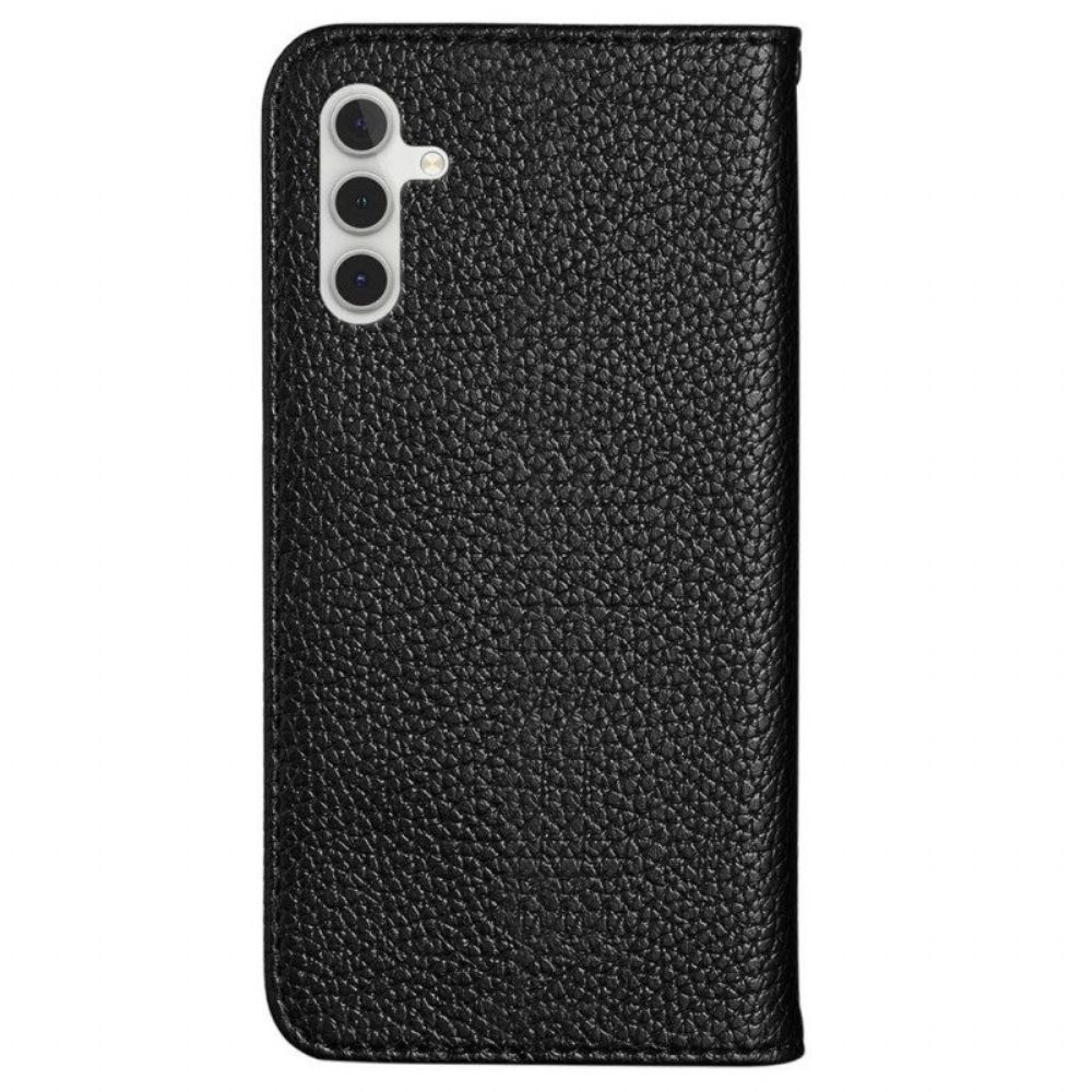 Schutzhülle Für Samsung Galaxy A13 5G / A04s Flip Case Kunstleder Litschi Ultra Chic