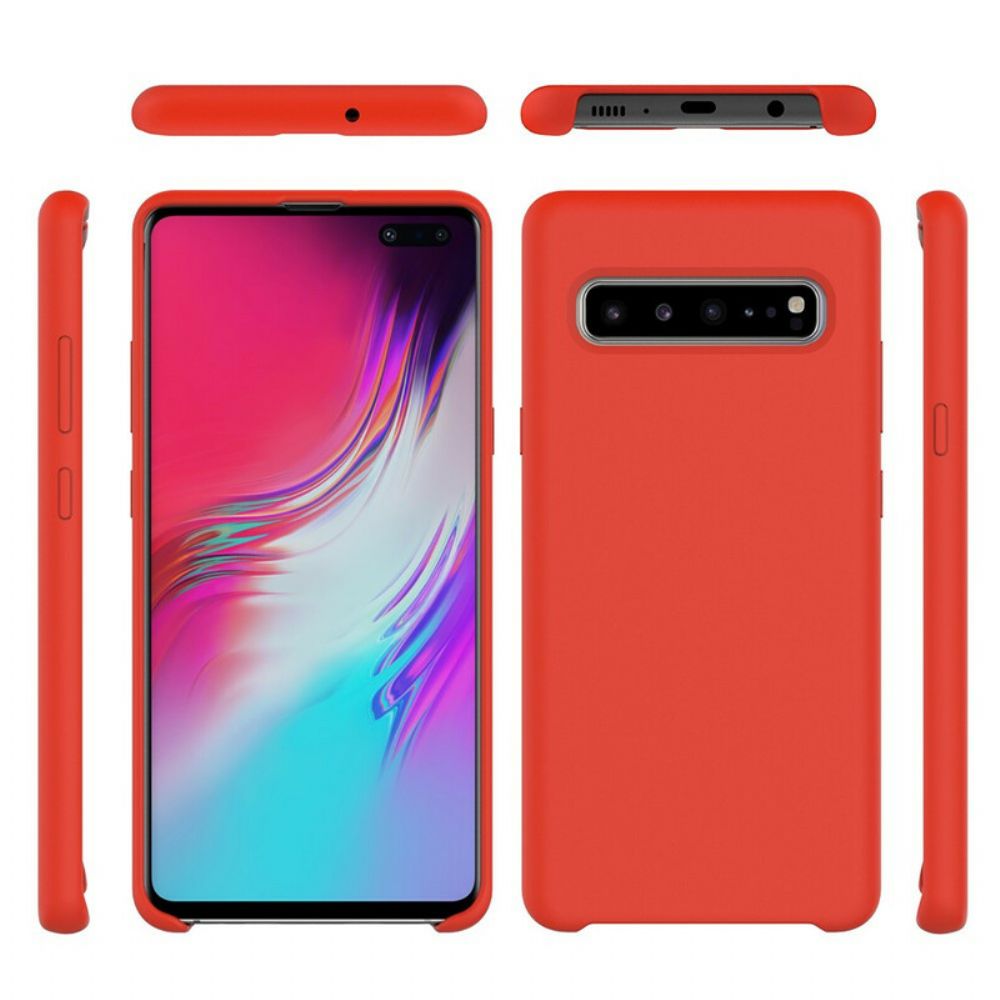 Handyhülle Für Samsung Galaxy S10 5G Silikon Silky Touch